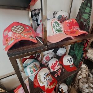 Colorful Patched Trucker Hats